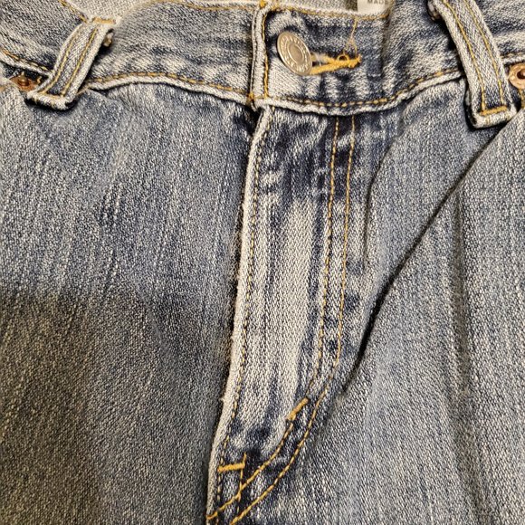 WOMEN’S LEVIS 505 NOUVEAU STRAIGHT JEANS SZ 12M - Picture 7 of 10